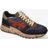 SNEAKERS IN PELLE E TESSUTO MICK 6419 PREMIATA