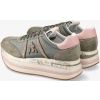 SNEAKERS IN PELLE E TESSUTO BETH 6956 PREMIATA