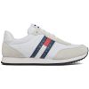 SNEAKERS IN TESSUTO E PELLE NEW TJM RUNNER CASUAL ESS EM0EM01351YBR TOMMY HILFIGER