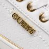 SNEAKERS IN PELLE LOGATA FL5BEKFAL12WHITE GUESS