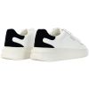 SNEAKERS IN PELLE LISCIA FLJELBLEA12WHBLK GUESS