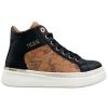 SNEAKERS ALTE IN PELLE LISCIA GEO CLASSIC N19820289X550 ALVIERO MARTINI 1A CLASSE