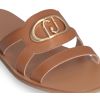 CIABATTE FLAT IN PELLE SABA 11 SA5083P0102S1853 LIU JO