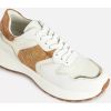 SNEAKERS IN PELLE LISCIA E TESSUTO Z1183432B0900 ALVIERO MARTINI 1A CLASSE