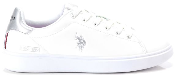 SNEAKERS MARLYN001-WHI-SIL02 U.S. POLO ASSN.