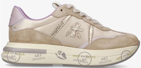 SNEAKERS IN PELLE E TESSUTO CASSIE 6995 PREMIATA