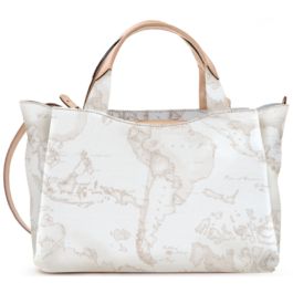 BORSA A MANO CON TRACOLLA GEO WHITE CE0366188 ALVIERO MARTINI 1A CLASSE -  21basilicius