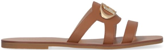 CIABATTE FLAT IN PELLE SABA 11 SA5083P0102S1853 LIU JO