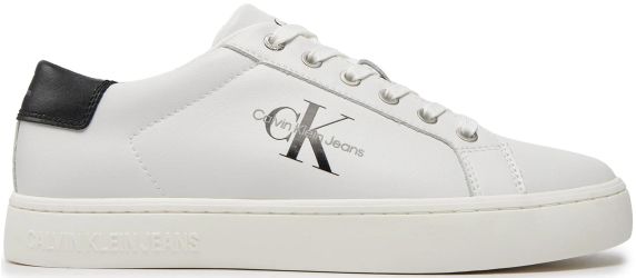 SNEAKERS IN PELLE CLASSIC CUP LOW LACE UP YM0YM00491YAF CALVIN KLEIN JEANS