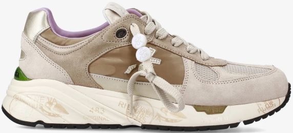 SNEAKERS IN PELLE E TESSUTO MASED 7004 PREMIATA