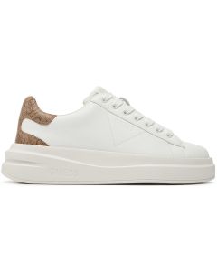 SNEAKERS IN PELLE LISCIA FLJELBFAL12WHBEI GUESS