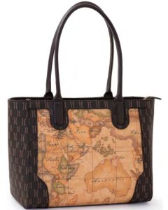 SHOPPING BAG GEO ICONIC MIX LMLB53G6140504 ALVIERO MARTINI 1A CLASSE