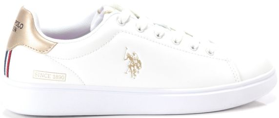 SNEAKERS MARLYN001-WHI-GOL04 U.S. POLO ASSN.