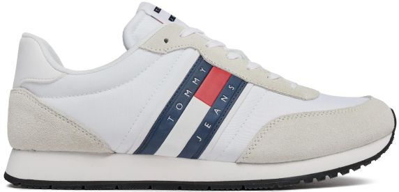 SNEAKERS IN TESSUTO E PELLE NEW TJM RUNNER CASUAL ESS EM0EM01351YBR TOMMY HILFIGER